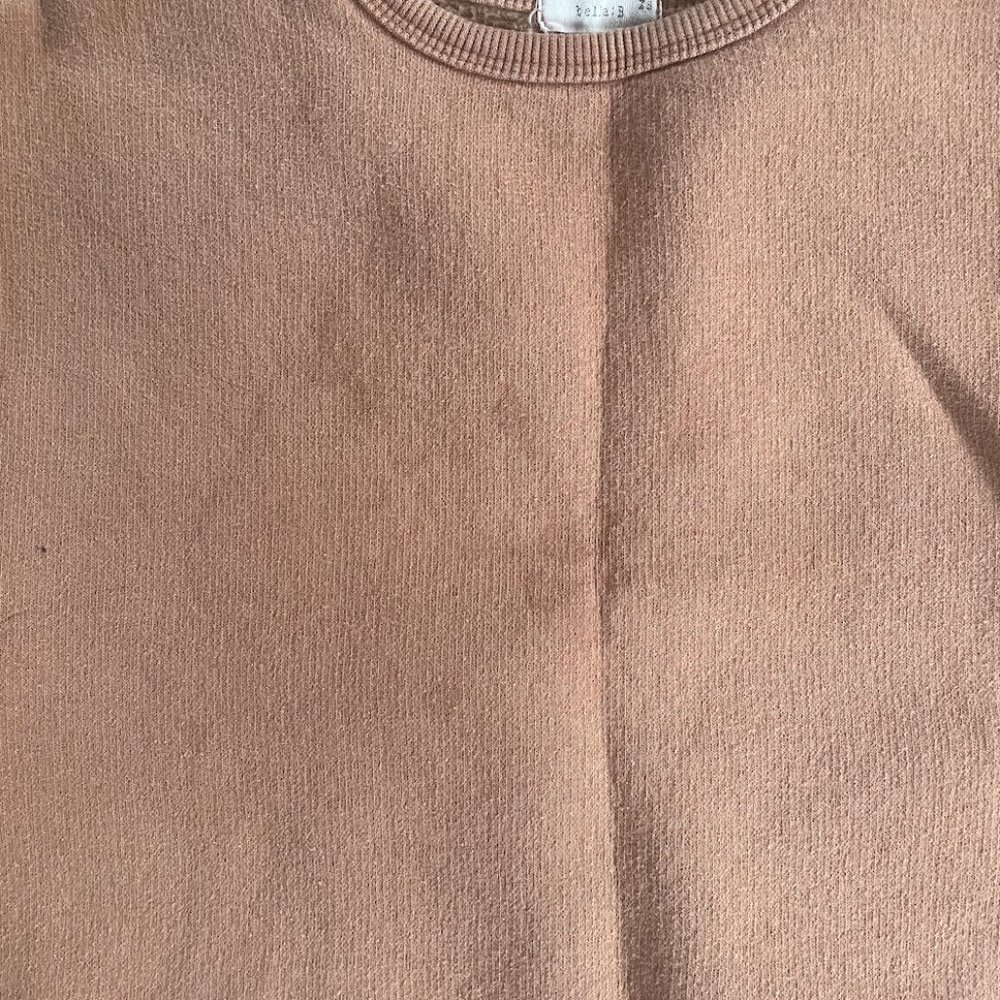 Kids Camel Brown Sweatshirt - Picture 2 of 3